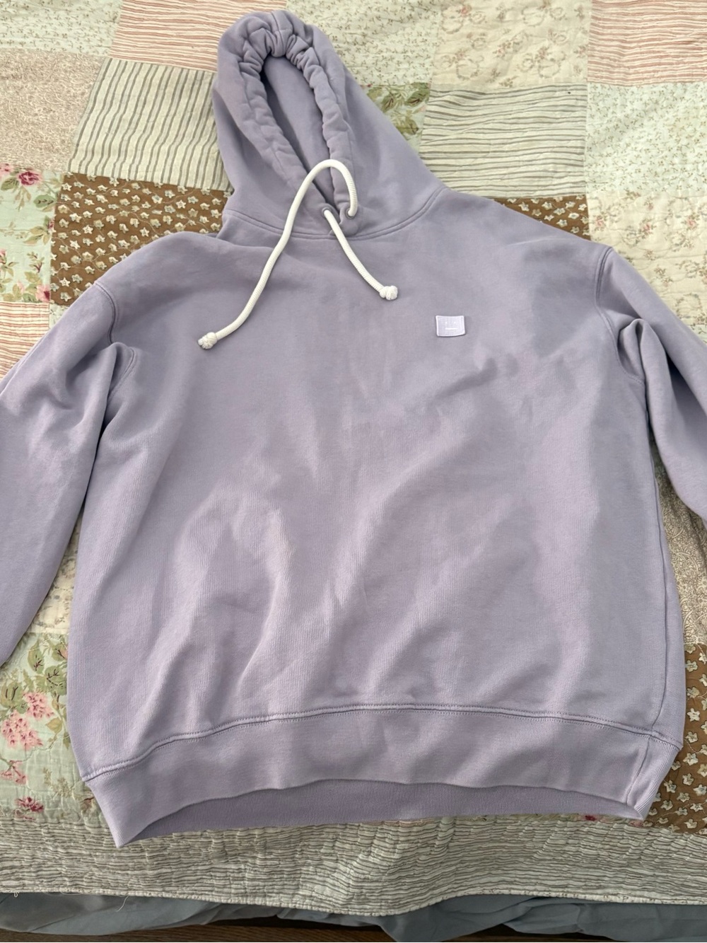 Acne Studios Lavender Hoodie Sweatshirt - Pullover Hooded Sweater
